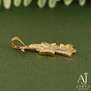 Collar con Colgante de Santa Muerte Esqueleto Chapado en Oro Rosa, con Micro Pavé de Circonitas, Joyería Religiosa de la Parca, Regalo - Product Image 2
