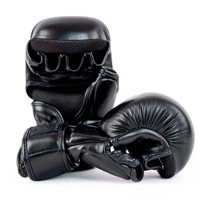 Custom Pink Unisex MMA Boxing Gloves PU Training Set Quick Dry Hand <b>Drawn</b> Wrist Hook & Loop for Gym - Product Image 4