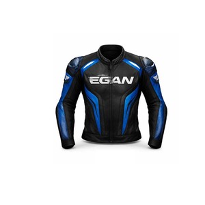 Blouson de moto formel pour homme en Cordura 600D, style racing, avec col montant et logo frontal - Product Image 4