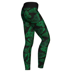 Service ODM – Leggings mi-mollet pour femme, style vintage, 100 % fibre de bambou, séchage rapide – Vêtements de sport à prix réduit - Product Image 2