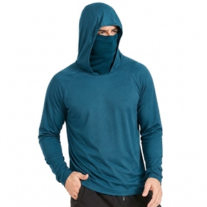เสื้อคลุมกันแดดสำหรับตกปลา แขนยาว แห้งเร็ว น้ำหนักเบา ปิดหน้าได้ - Product Image 4
