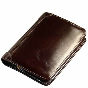 Nouvel Arrivage Portefeuille Homme en Cuir Véritable avec Fermeture Éclair, Porte-Cartes Élégant et Tendance - Product Image 3