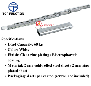 Smooth Gliding 48MM Cold Roll Steel <b>Dining</b> <b>Table</b> Slide <b>Wood</b> Legs for <b>Extendable</b> <b>Dining</b> <b>Tables</b> Modern Design OEM Manufacturer - Product Image 4