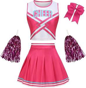 Uniformes de Animadoras Personalizados para Niñas, Conjuntos de Uniformes de Animadoras Juveniles para Equipos Deportivos Escolares, Disfraces Elegantes para Mujeres - Product Image 1