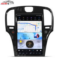 Autoradio AuCar 14,5'' Android 13 avec écran Tesla, navigation GPS pour Chrysler 300C 2011-2022, lecteur multimédia DVD, vidéo automobile