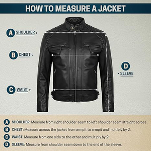 Chaquetas de Cuero para Hombre de Alta Calidad, Nuevo Diseño, Hechas en Fábrica, Recién Llegadas, Precio Razonable - Product Image 4