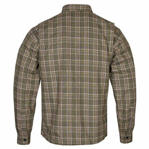 Chemise en flanelle de moto unisexe à triple couture, de haute qualité, à séchage rapide, respirante, % coton, avec poches pour protections internes, Nouveauté 2026 - Product Image 2