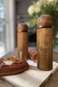 Accesorio de lujo para mesa de comedor, artículo decorativo de primera calidad, estética contemporánea para cocina, madera y decoración natural, madera artesanal - Product Image 6