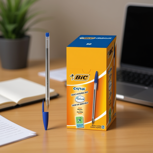 Bolígrafo <span class=keywords><strong>Azul</strong></span> <span class=keywords><strong>BIC</strong></span> de Punta Mediana (BOLIGRAFO <span class=keywords><strong>AZUL</strong></span>) - Product Image 3