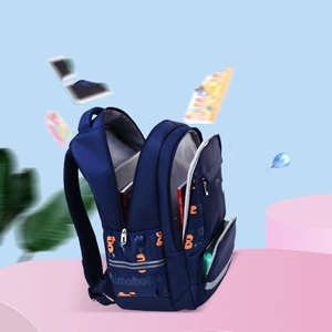 Mochila Escolar Ligera para Estudiantes, Impermeable, con Forro de Nailon Oxford, Cierre de Cremallera, Múltiples Compartimentos, Resistente, para Viajes y Portátil - Product Image 4