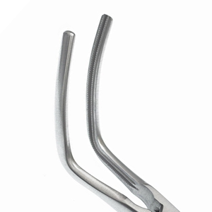 Pinces aortiques miniatures Subramanian 5 1/2″ à double courbure en S, pince chirurgicale vasculaire en acier inoxydable - Product Image 4