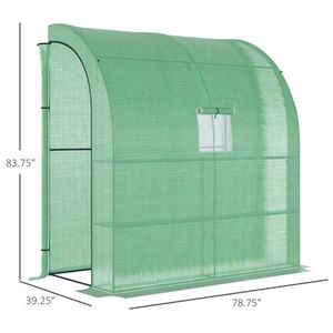 Mini serre pour jardin, modèle walk-in pour un jardinage intérieur pratique - Product Image 2