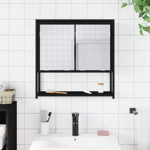Gabinete de Baño con Espejo Negro para Baños - Product Image 3