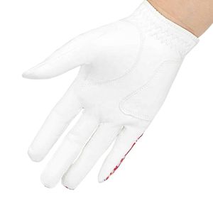 Paire de gants de golf imprimés colorés avec tissu extensible respirant, paume à adhérence douce, accessoires de golf légers et performants - Product Image 2