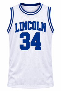 Maillot de basket-ball personnalisé pour homme, sans manches, 100% polyester, respirant, séchage rapide, débardeur en mesh, uniforme sportif - Product Image 2