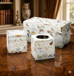 Juego de Quemadores de Incienso de Lavanda Antiguos, Bandeja de Incienso de Alta Calidad Hecha a Mano con Incrustaciones de Hueso para Incienso Árabe, Ideal para Regalos - Product Image 1