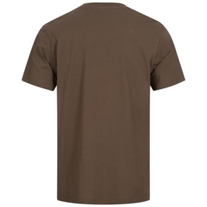 T-shirt en coton uni marron à manches courtes 7005 Motion Tex Light Premium, doux, léger, respirant, décontracté - Product Image 2
