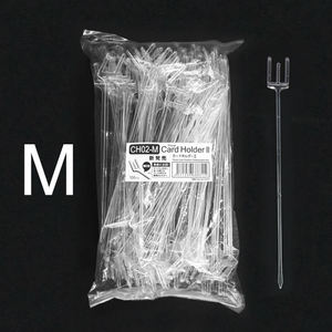 Porta Tarjetas Transparentes de Plástico, Etiquetas de Precio, Señalización de Menús, Reutilizables, para Día de Acción de Gracias, Pascua, Día del Padre, Ramos de Flores, Tarjetas de Deseos de Chocolate - Product Image 4