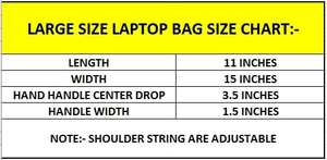 <b>Laptop</b> Bag Quilted Cotton Printed Fabric Eco-Friendly and Durable for Office Use - Product Image 5