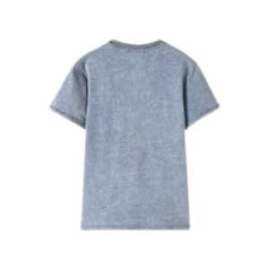 เสื้อเชิ้ตเดนิมพรีเมียมผ้าเชนิลล์ลายตัวอักษรกรีกสำหรับผู้หญิง คุณภาพสูง คอกลม สวมใส่สบาย - Product Image 2