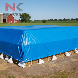 Lona de Protección para Forraje Resistente a Desgarros y de Alta Resistencia para Aplicaciones Agrícolas, Lona de Protección para Forraje Anti UV y Antimoho - Product Image 1