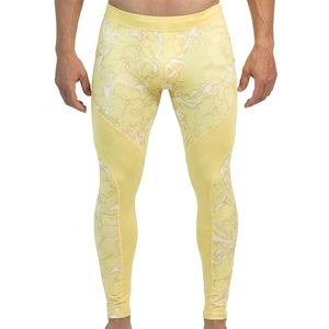 <b>Mens</b> Running Leggings <b>Compression</b> Workout <b>Tights</b> High Stretch Breathable Moisture Wicking Lightweight Gym Fitness Training - Product Image 3