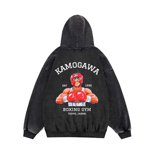 เสื้อฮู้ดดี้ผู้ชายสั่งทำพิเศษ ผ้าฝ้าย 100% ซักแล้ว แขนยาว พิมพ์ลาย รับทำโลโก้และออกแบบตามสั่ง เป็นมิตรต่อสิ่งแวดล้อม - Product Image 2