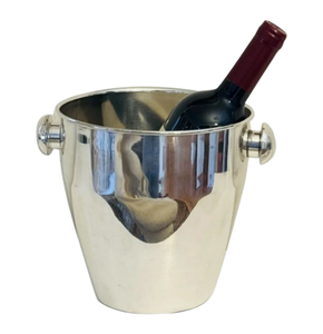 Barware Supplies Beverage Cooler Party Service for Bucket Glossy Finished Stainless Steel American Style Portable Party Bucket - Product Image 6