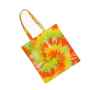 Spacious Canvas Tie Dye Tote <b>Bag</b> With Carry Handles Custom Zipper Closures Reusable Heavy Duty 100% Cotton Canvas Fabric - Product Image 6