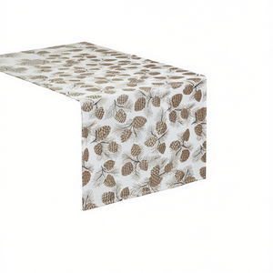 Verbier Rustic <b>Table</b> <b>Runners</b> Stylish Plant Pattern <b>Runners</b> for Home <b>Dining</b> Space Comfort and Style Added - Product Image 3