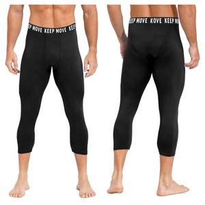 Legging skinny <span class=keywords><strong>de</strong></span> longueur <span class=keywords><strong>de</strong></span> mollet pour hommes pantalon <span class=keywords><strong>de</strong></span> sport évacuant l'humidité pantalon <span class=keywords><strong>de</strong></span> course à pied Jogging escalade entraînement <span class=keywords><strong>cyclisme</strong></span> entraînement jeu scène - Product Image 2
