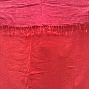 <b>Red</b> Solid Color Rectangular Wool Woven Throw Blanket Anti-Pilling Home Use Winter Wholesale Lightweight Luxury Skin-Friendly - Product Image 3