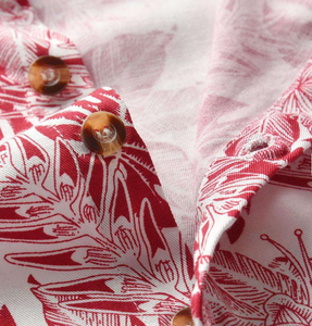 Chemise d'été à manches courtes pour enfants, motif floral, col rabattu, décontractée, pour garçons - Product Image 6