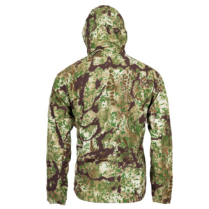 Veste de chasse softshell camouflage pour homme, manches longues, imperméable, pour l'automne, motif Optifade imprimé, patch sur la manche gauche - Product Image 5