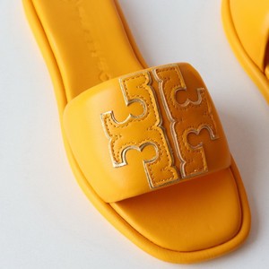 Sandales Tory Burch pour hommes 2025 TB Fashion, en cuir véritable, doublure en cuir, toutes saisons, pour la maison, la plage, tongs à bout ouvert - Product Image 4