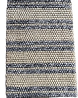 Tapis rectangulaire en feutre de laine 100% fait main |   Tapis décoratif abstrait moderne pour chambre d'enfant et salon |   PET écologique à poils épais