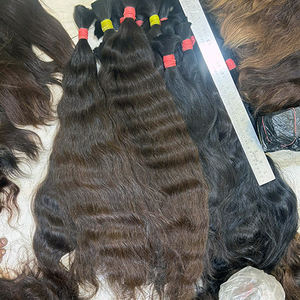 Lot de Cheveux Humains Bruts Indiens de Temple, Ondulés Bodywave, Cuticules Alignées, Tissage de Cheveux Vierge, Style Loose Deep Wave - Product Image 1