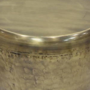 Interior Modern Textured Brass Coffee Table Handmade Contemporary Living Room Furniture Metal <b>Frame</b> Design - Product Image 4