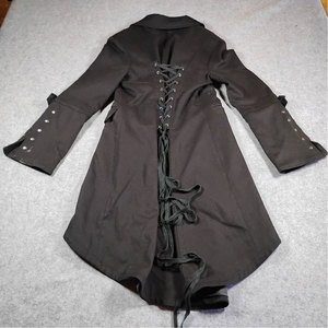 OEM ODM Black <b>Gothic</b> Steampunk Corset Back Tailcoat <b>Jacket</b> Womens Top Custom Wholesale 2026 - Product Image 2