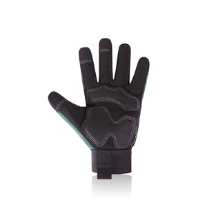 Guantes de Trabajo de Diseño Personalizado, Guantes de Cuero de Protección de Doble Seguridad para la Construcción, Guantes con Logotipo y Talla Personalizados - Product Image 4