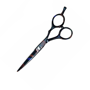 Ciseaux de barbier professionnels personnalisés, revêtement papier, tranchants, pour droitiers, ciseaux de salon de coiffure - Product Image 2