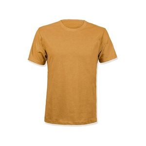 T-shirt décontracté pour homme, vert, manches courtes, col rond, coupe classique, couleur unie, tricoté, séchage rapide, 100% polyester, 2027 - Product Image 3