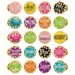 Pins Personalizados de Zinc Plateado en Plata, Impresión Offset Moderna, para Reconocimiento a Empleados, Premios por Aniversario de Empresa - Product Image 6