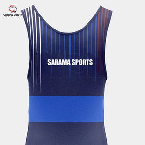 Trajes de Lucha Unisex OEM para Hombres, de Alta Calidad, Elásticos y Cómodos para el Rendimiento de los Luchadores - Product Image 2