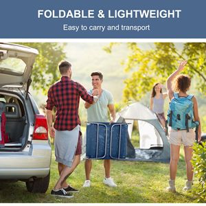 Sdraio Pieghevole a 6 Posizioni con Schienale Reclinabile in Rete Traspirante, Sedia da Piscina e Patio per Prendere il Sole all'Aperto - Product Image 5