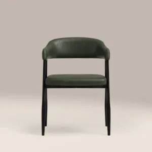 SINTERIOR GREEN PRESLEY CARVER DINING <b>CHAIR</b> - Product Image 2