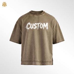 T-shirts élégants pour hommes, de haute qualité, à manches courtes et longues, en polyester/coton - Product Image 4