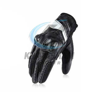 Guantes de Motociclismo de Cuero para Hombre, Transpirables, Antideslizantes, para Deportes al Aire Libre, de Secado Rápido, Servicios OEM - Product Image 5