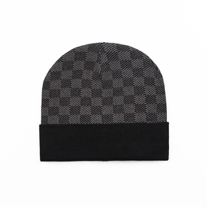 New Fashion Colors Wholesale Custom Logo Transfer Print Embroidery New Custom <b>Winter</b> Wear Knitted Cap Beanies <b>Hats</b> for <b>Men</b> Women - Product Image 2