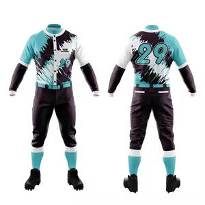 Uniforme de baseball à prix avantageux, best-seller, tissu doux, design personnalisé, uniforme de baseball en vente en ligne - Product Image 1